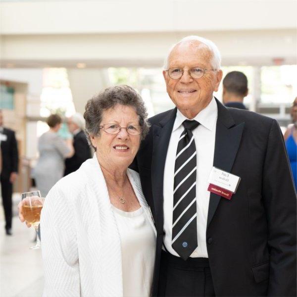 Earl and Donnalee Holton at a black tie event